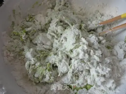 Make Spinach Hand pasta step 1