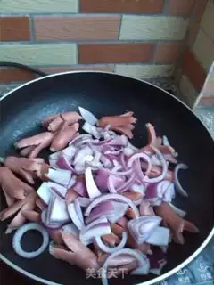 Make Flower sausage step 5