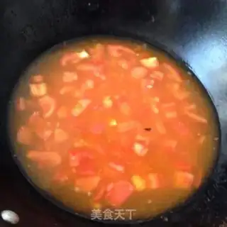 Make Tomato egg noodles step 3