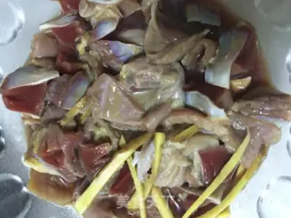 Make Pickle fried chicken kidneys step 0