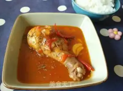 Make Red chicken leg step 13