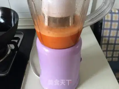 Make Carrot apple juice step 2