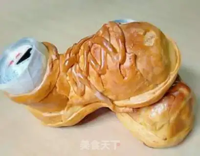 Make Shoes bread step 13