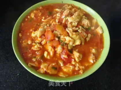 Make Pineseed tomato noodles step 2