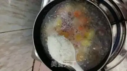 Make The fruit and vegetables clean their hearts step 6