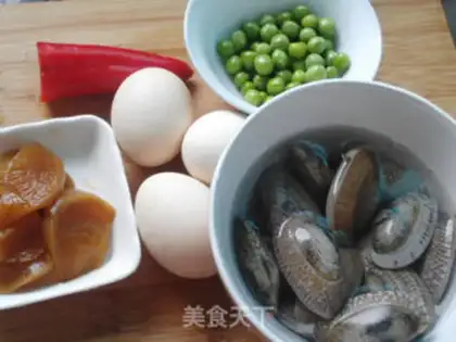 Make Peas and eggs step 0