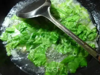 Make Number five, bean soup step 5