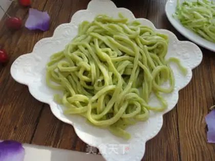 Make Pineseed tomato noodles step 8