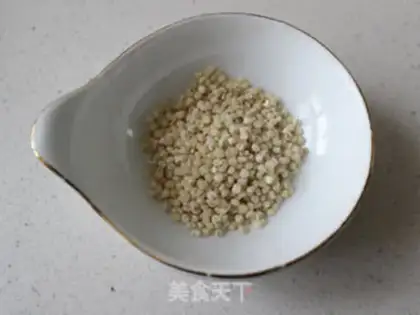 Make The congee of cinnamon step 2