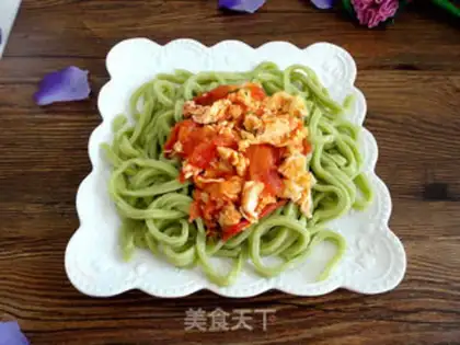 Make Pineseed tomato noodles step 9