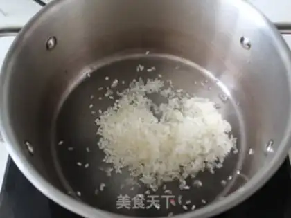 Make The congee of cinnamon step 3