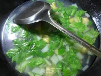 Make Number five, bean soup step 8