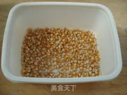 Make Microwave popcorn step 1