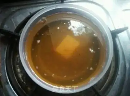 Make Homemade pig oil step 4