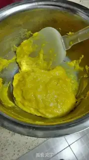 Make White grape cake step 1