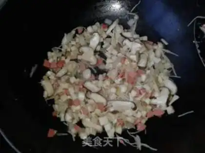 Make Shroom rice step 7