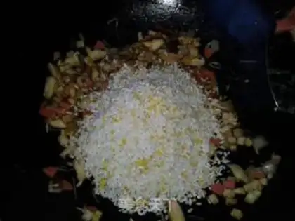 Make Shroom rice step 9
