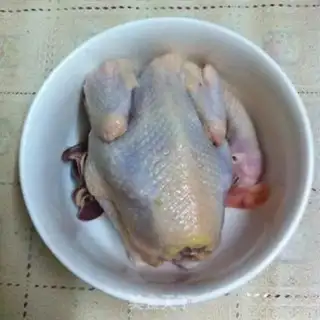 Make White pheasant step 0