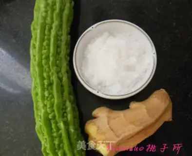 Make Chon-sik mixed with bitter melons step 0