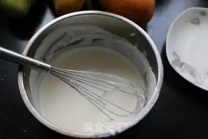 Make Romantic cherry blossom mousse step 5