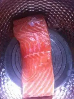Make A salmon egg salad step 4