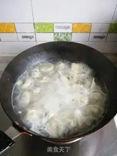 Make Shrimp eggs and dumplings step 3