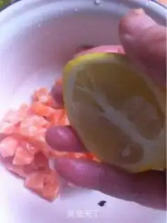 Make A salmon egg salad step 6