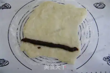 Make Snowflake rice cake step 5