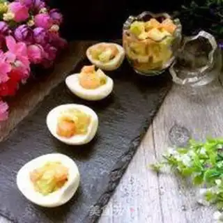 Make A salmon egg salad step 9