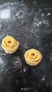 Make Soybean roses step 12