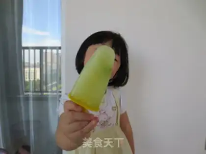 Make Mint popsicle step 6