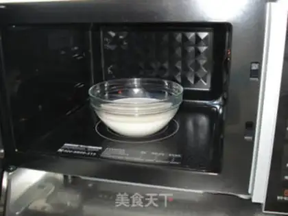 Make Bean milk popsicles step 2