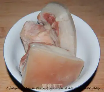 Make Garlic white meat step 0