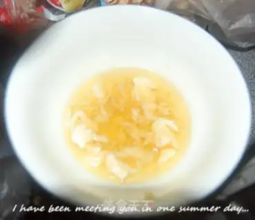 Make Garlic white meat step 5
