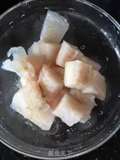 Make Snowfish pasta step 1