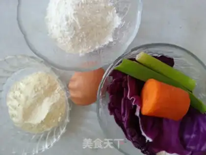 Make ♪ ♪ The purple blue pie ♪ step 0