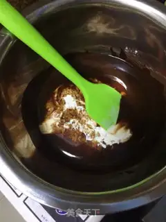 Make Chocolate cheesecake step 8
