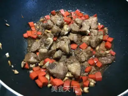 Make Steak rice step 4