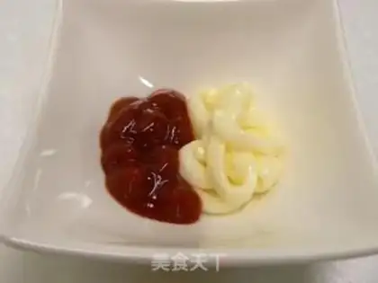 Make Three-colour salad step 1