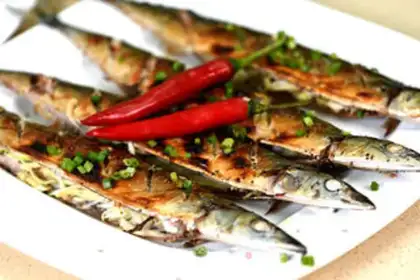 Make Autumn fish step 0