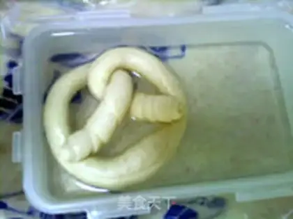 Make A German twister step 20