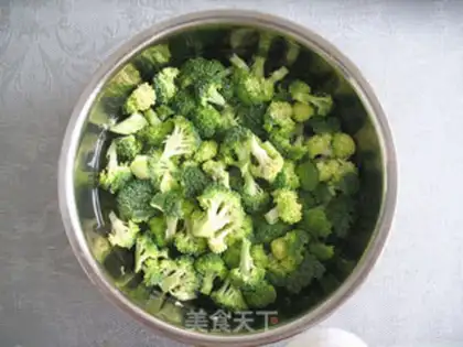 Make The broccoli step 0