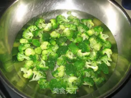 Make The broccoli step 1
