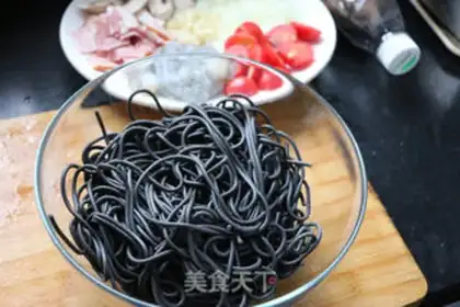 Make Ink noodles step 2