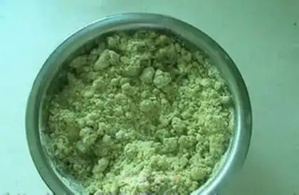 Make Green bean bait step 2