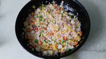 Make Egg bun step 1