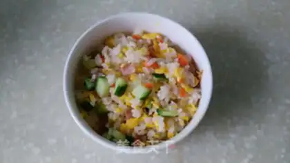Make Egg bun step 2