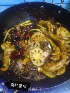 Make Spicy special dry pan step 5