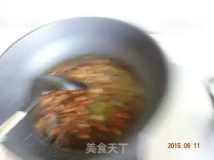 Make Spicy tofu step 2