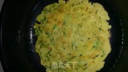 Make cucumber eggcake step 5